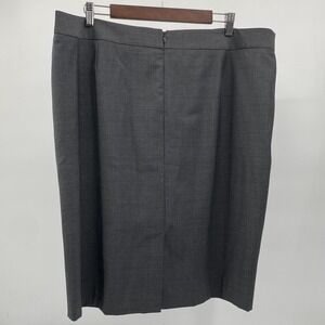 Talbots‎ Women's Size 18 Skirt Gray Wool Blend Career Pencil Skirt